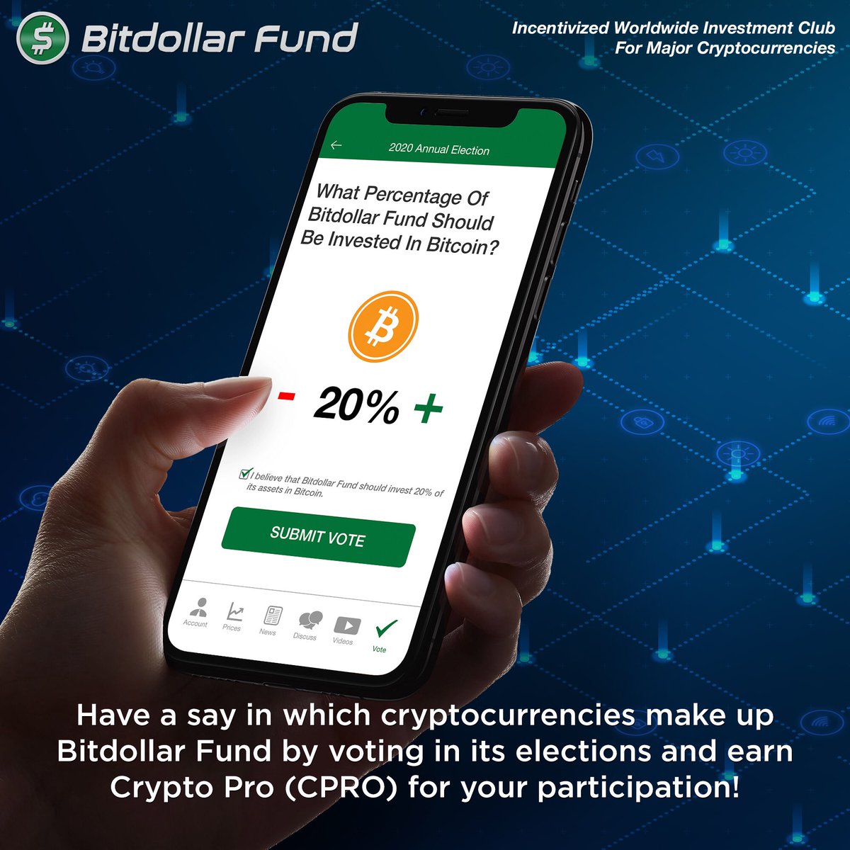 A preview (part 2) of the Bitdollar Fund mobile app designed to deliver value and convenience to all levels of crypto investors.

BitdollarICO.com  BitdollarFund.com

@realcryptojen @LucceCervigni

#Crypto #bitcoin #ETH #XRP #Bitdollar #BTD #dapp #value #convenience