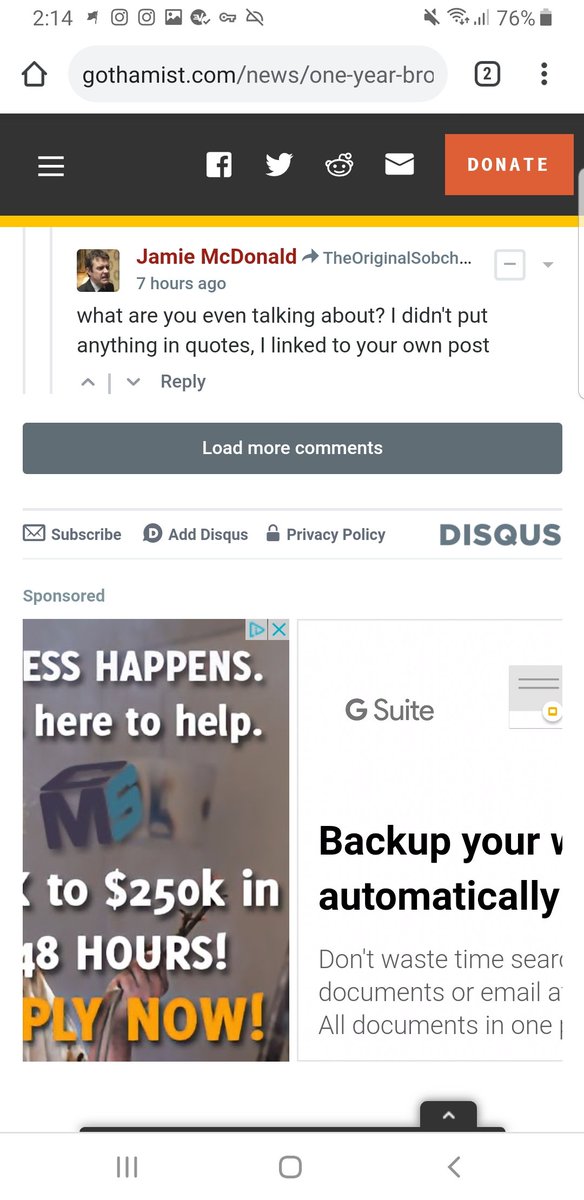 ElevationeBrand's tweet photo. @ChristRobbins why is the @Gothamist defrauding advertisers? You guys are displaying two cut off ads in one placement. Why is our ad cut in half? https://t.co/f01oTyJGeJ