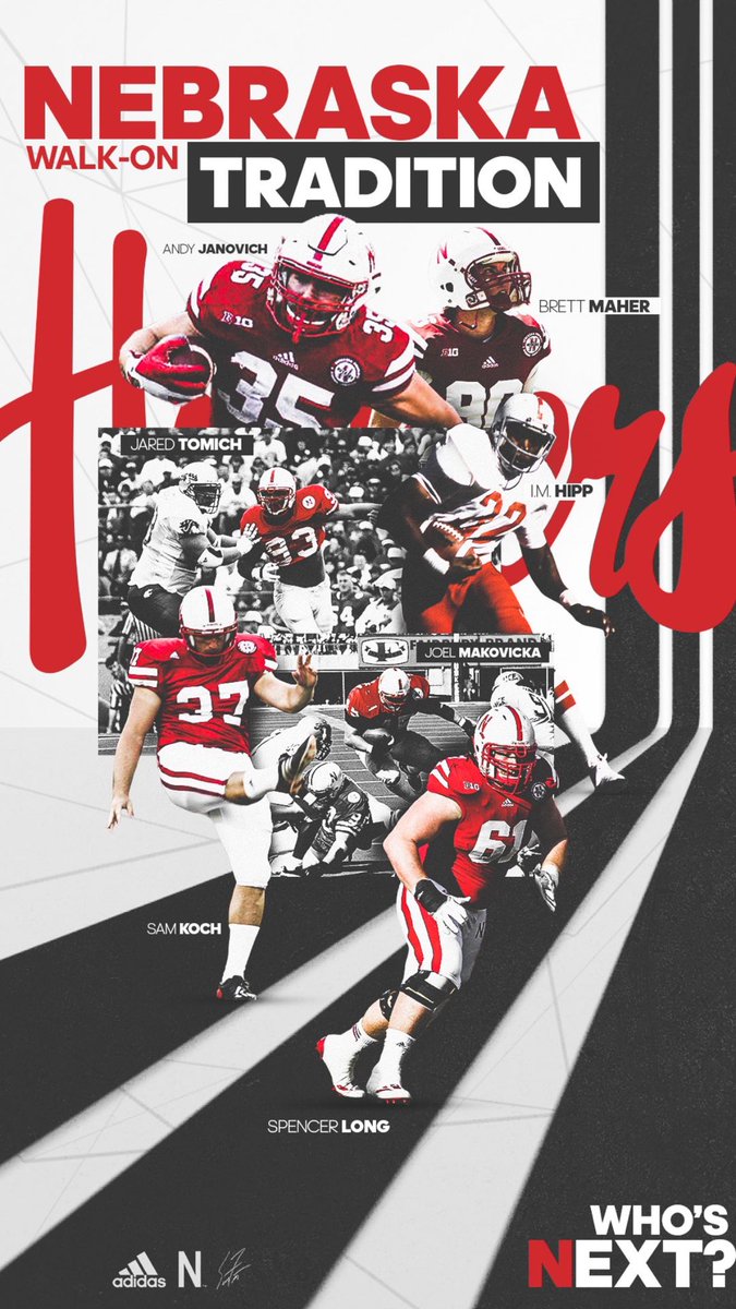 Very blessed and grateful to announce that I will be committing to the University of Nebraska as a walk-on!! I want to thank my coaches, teammates and especially my family for helping me get to where I am today! #GBR #homegrown 🌽🔴⚪️