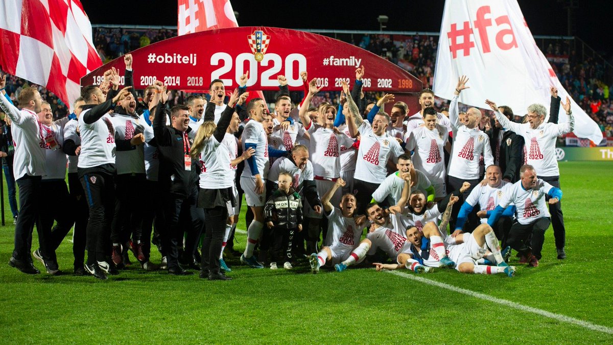 🇪🇺🇭🇷 #EURO2020, here we come! 🔥

#BeProud #Croatia #Family #Vatreni