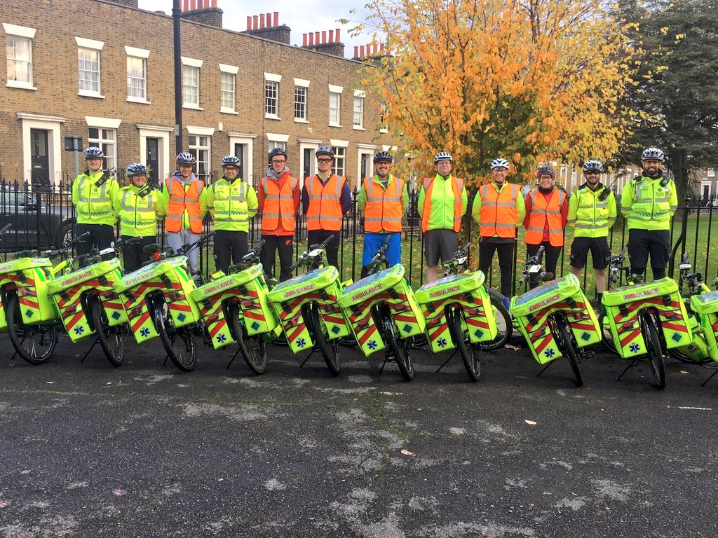 Well done to all the candidates on this weekend's London &amp; South Cycle Responder course 🚲. 
Good luck to all of them! 👍  #cycletraining #volunteering