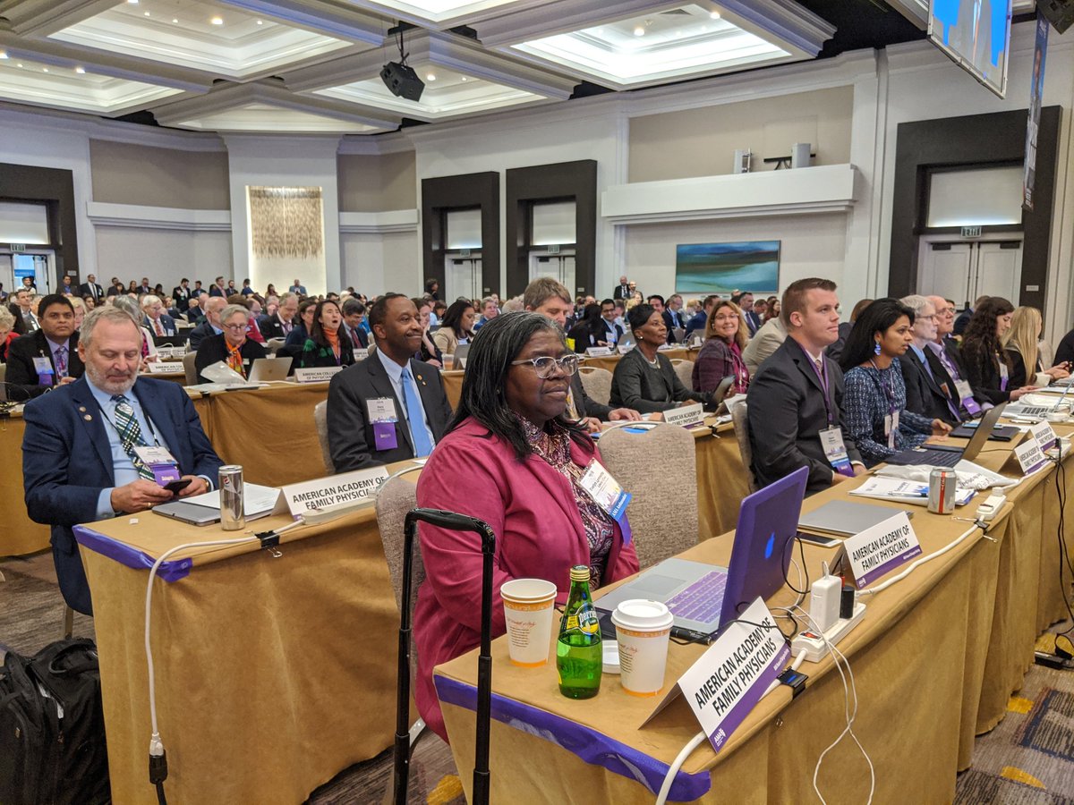 Our AAFP delegation at AMA Interim meeting #aafp #AMAmtg #MembersMoveMedicine