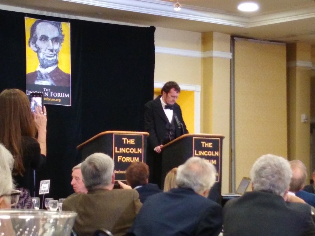 We got to hear from Lincoln himself @TheLincolnForum !!