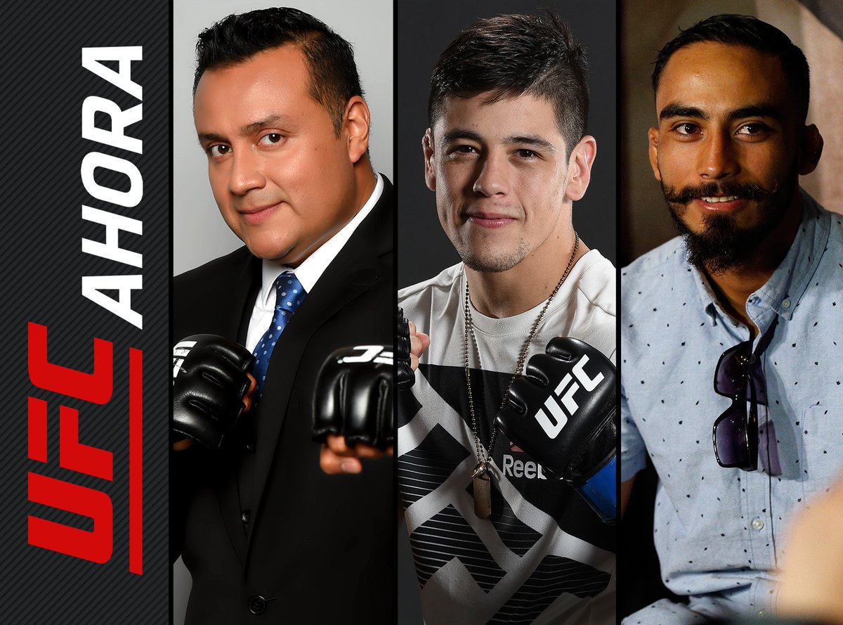 UFCAhora's tweet photo. @tecoDCzac debuta esta temporada junto a @theassassinbaby y @TroySantiagoTV para traer lo mejor de las #mma. Manda tus pregunta ya usando #UFCAhora y las responderemos durante el show.
•
•
•
#ufc #ufcespanol #mmaespanol #mma #artesmarciales #martialarts #octagono #ufcsaopaulo https://t.co/uj7yrPnAcO