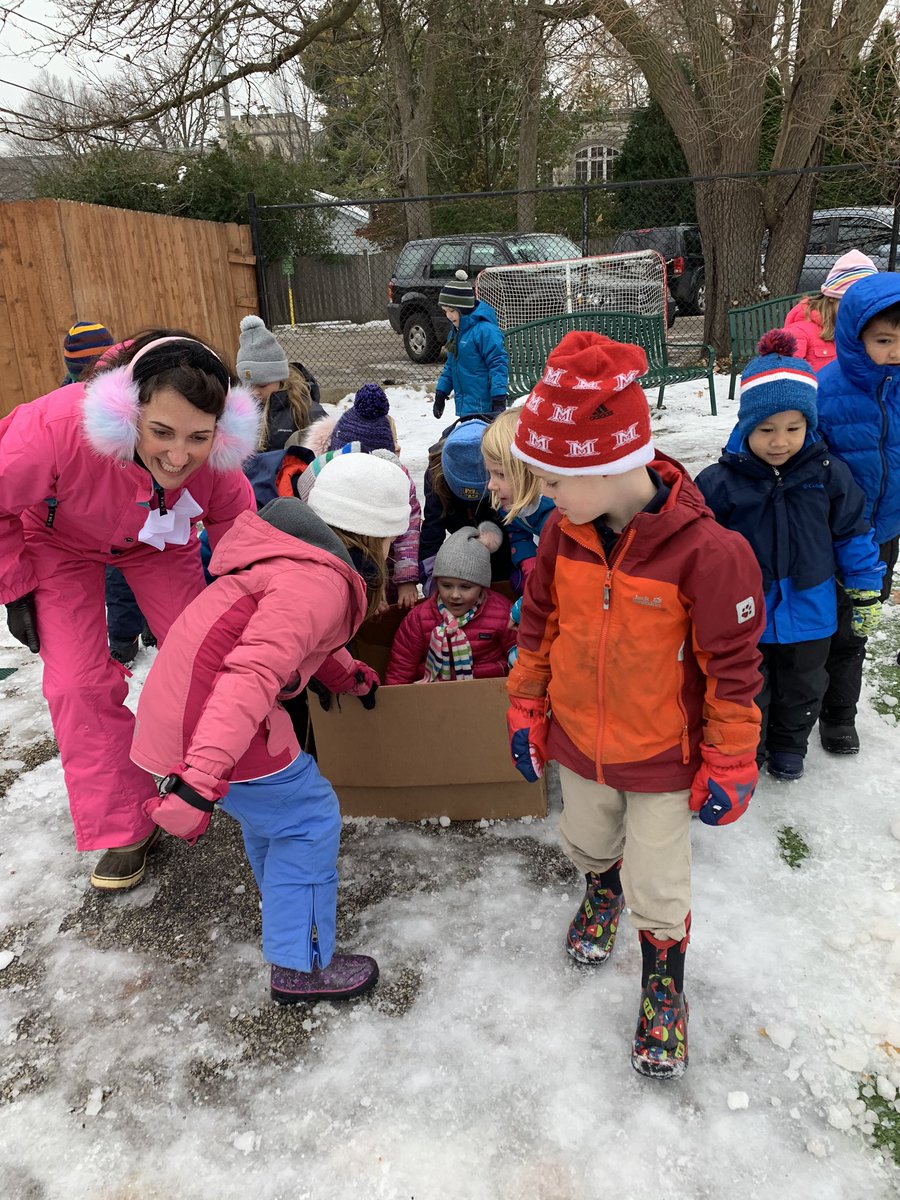 SFXZeman's tweet photo. Fun in a box.  Literally!  #boxsledding @SFXWilmette  #awesomecoteacher https://t.co/bFgsE5kXUQ