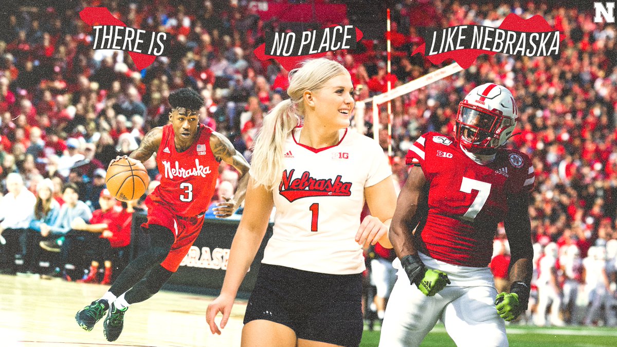 Huskers's tweet photo. • 3 games
• 3 venues
• 24 hours

👉 3 sellouts 👈

There is NO PLACE like Nebraska. https://t.co/empoeEm9I8