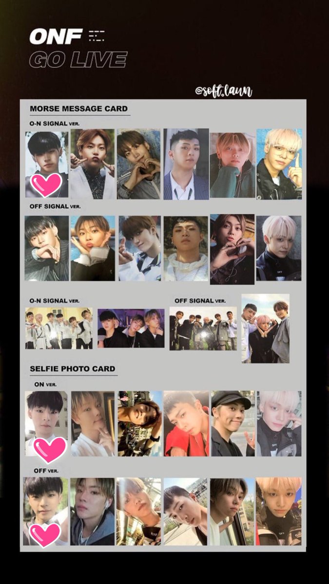 analisa1687's tweet photo. WTT/want to trade
Artist/Group: ONF
Album/DVD: GO LIVE
Have: MK & E-tion (2) Selfie Cards
Want: Hyojin Cards in Pic 2
Location: USA
Worldwide: Yes
#onf #onftrade #onfwtt #onfphotocard
@pctradeusa @boygrouptrade @tradkpop @kpoptradeusa @kpopthriftshop https://t.co/v9ggvs0YQv