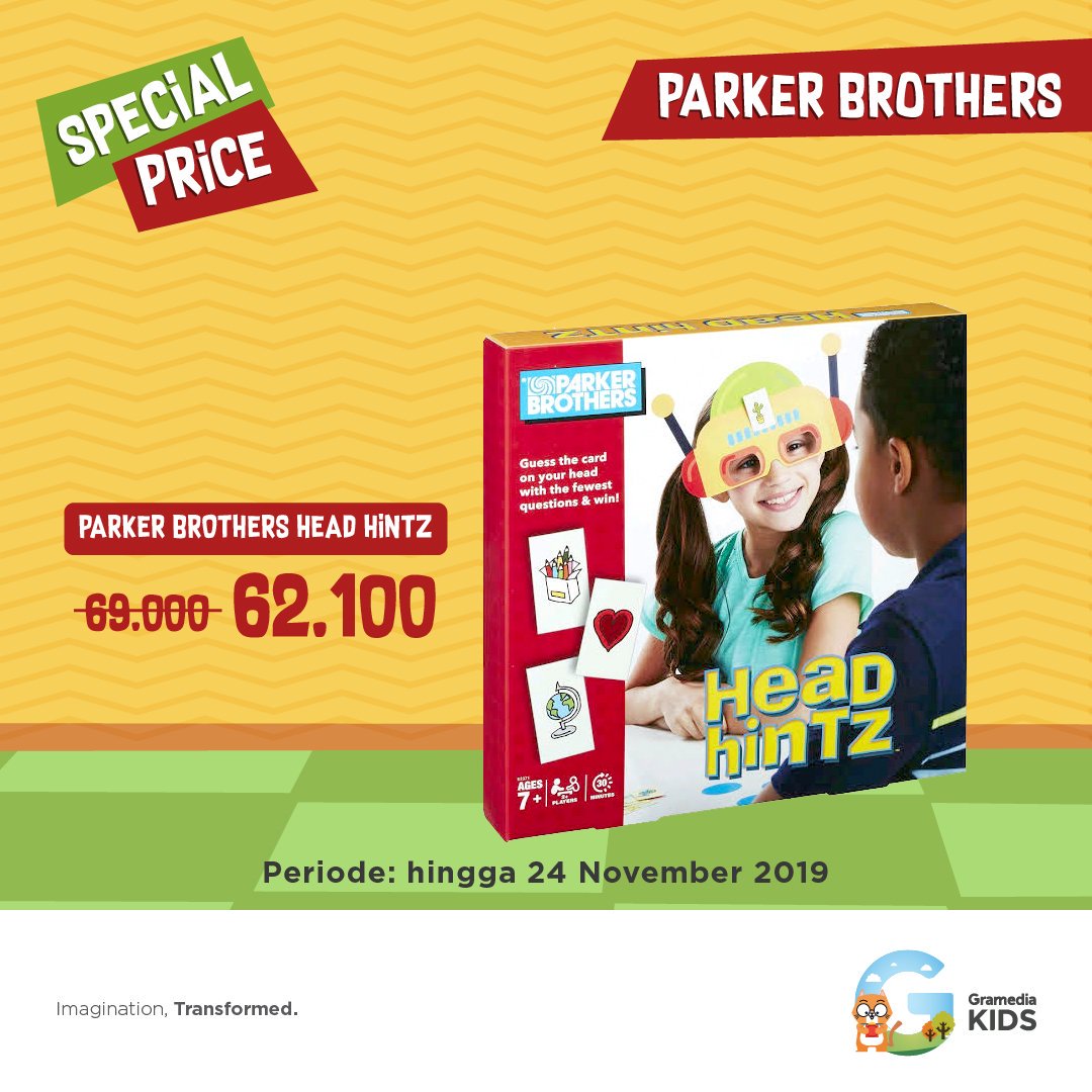 Special Price!

Sahabat Doru, ada mainan web shooter dan topeng Spider-man loh di Gramedia Kids dengan potongan harga spesial buat kamu 😁
Yuk dapatkan harga spesial ini hanya di Gramedia Kids!😄 
#disney
#spiderman
#mainan
#marvel
#spidermanhomecoming