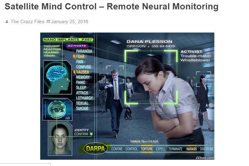  #TargetedIndividuals Satellite Mind Control - Remote Monitoring