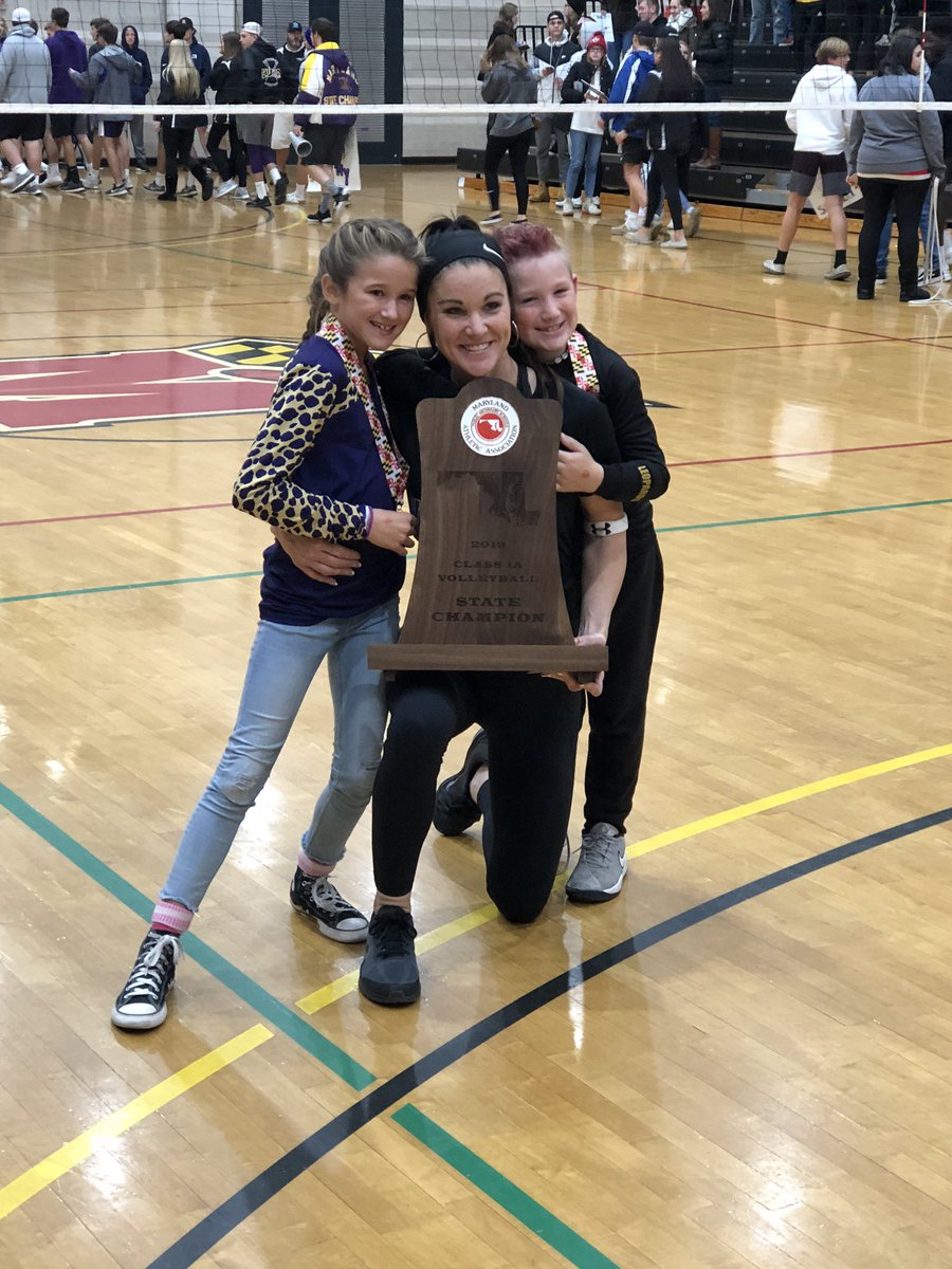 Congratulations <a href="/BurgVolleyball/">SmithsburgVolleyball</a> Head Coach Rachel Brashear, with tonight’s State Championship she now has 9 State Championships, the most of any volleyball coach in Maryland history. Congratulations Coach Brashear on a great accomplishment.