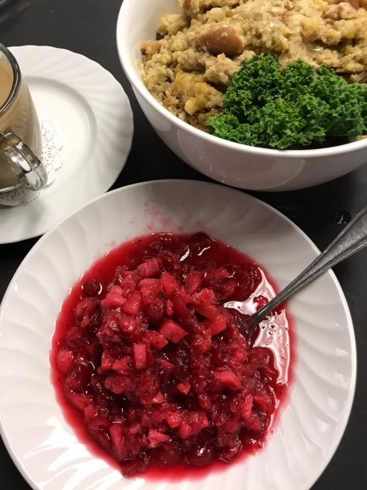 HaleFarm's tweet photo. Thank you to everyone celebrating #Thanksgiving with us and Abraham Lincoln today! And a special thanks to Acme Fresh Market for a beautiful meal. @acmefreshmarket #Thankful #halefarm https://t.co/mq59Q3IPrm