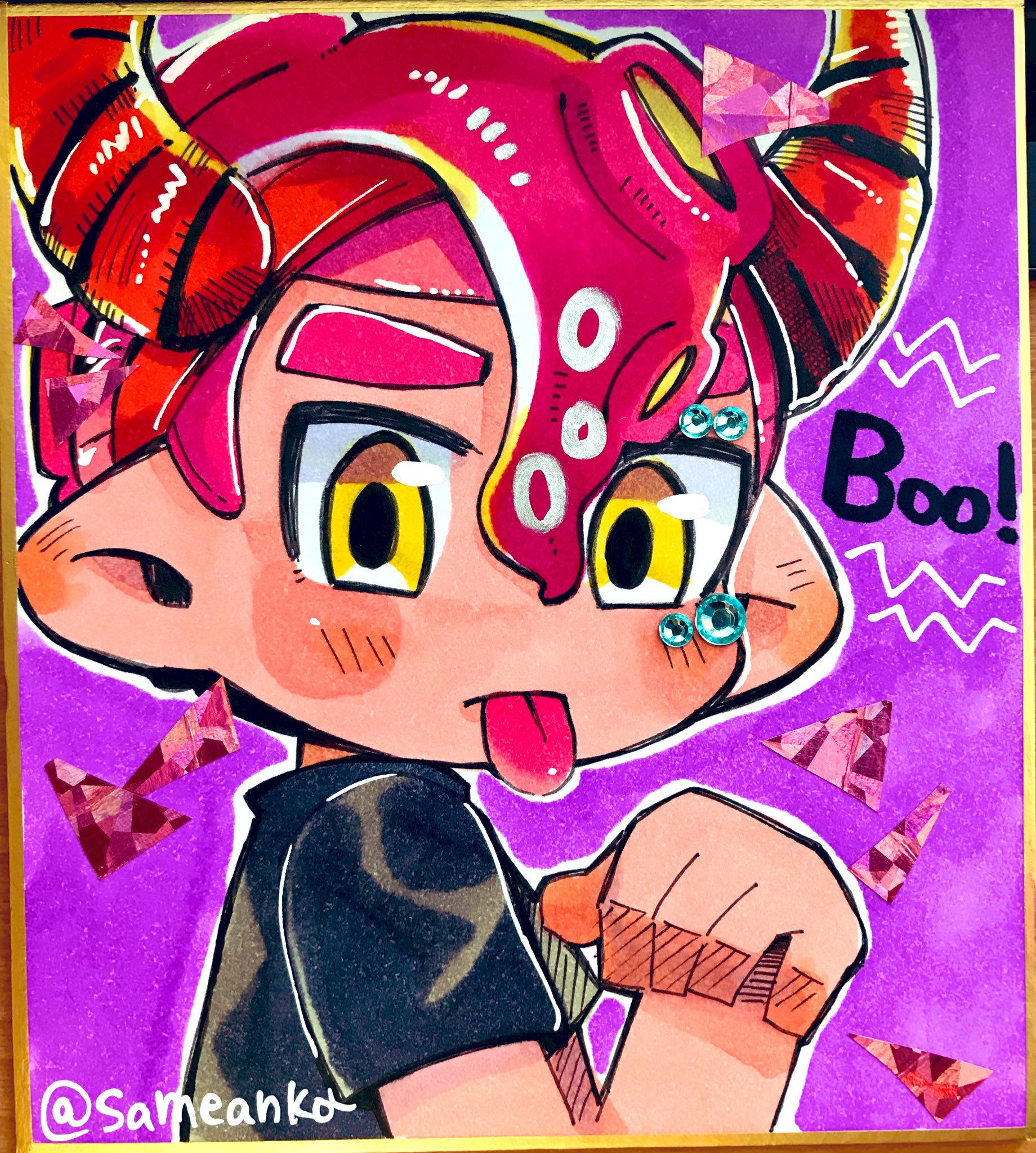 さめあんこ C100土曜西め 44b ちょっと遅くなったハロウィンイラスト ボーイ版 Splatoon2 スプラトゥーン2 T Co Lerwwxwpwt Twitter