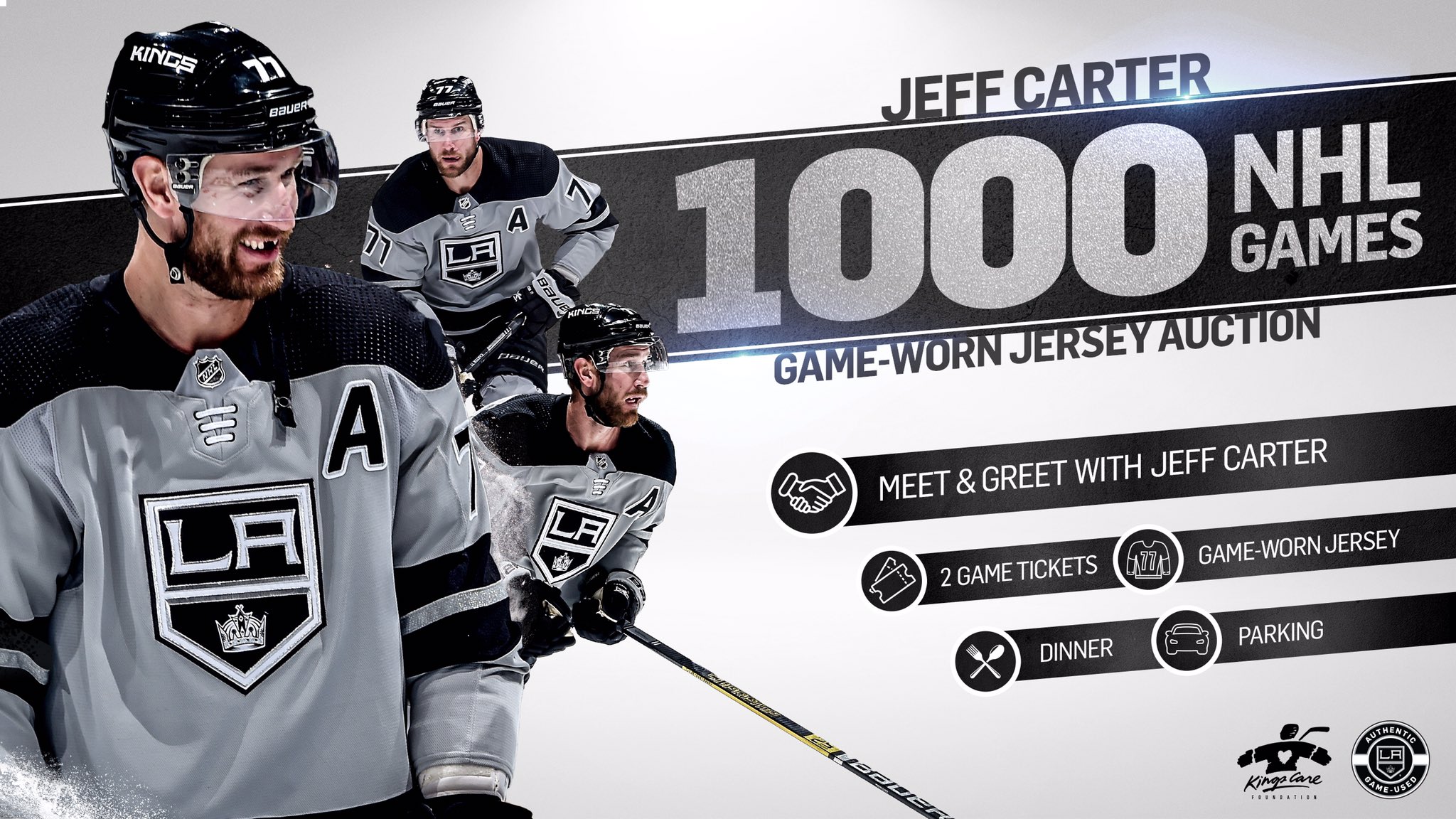 Jeff carter la kings jersey hotsell