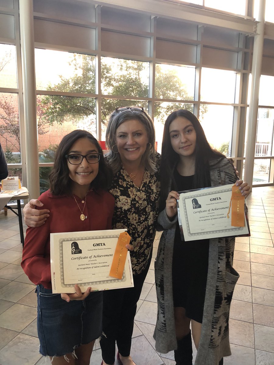 CCBMS piano students rocked the house at the Garland Music Teachers Association Jazz Festival today! All superior ratings! Super proud of these kids! #CCBMS_Braves #GISDNews #GISDfinearts