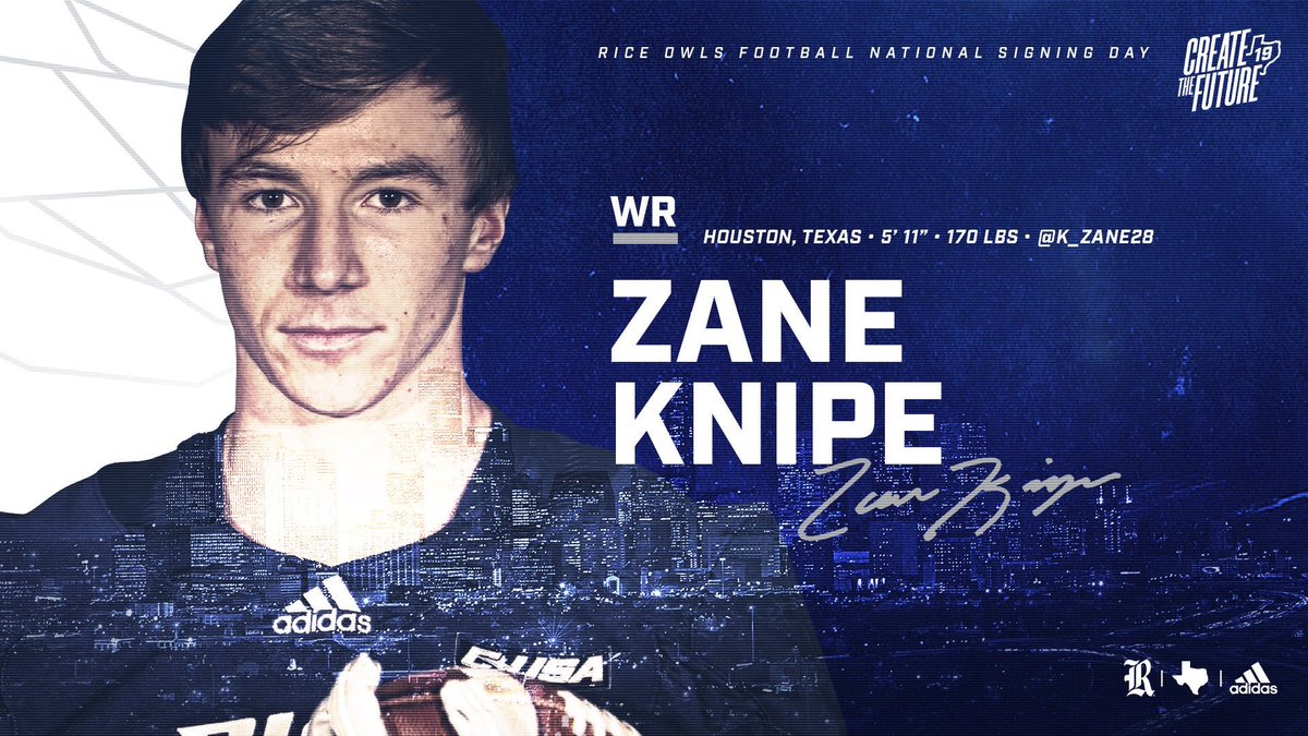 Congrats to Zane and Will for big victory today for <a href="/RiceFootball/">Rice Football</a> ! <a href="/kzane11/">Zane Knipe</a> had a big first down run. Great job! <a href="/willmartinez51/">Will Martinez</a> #LBlock