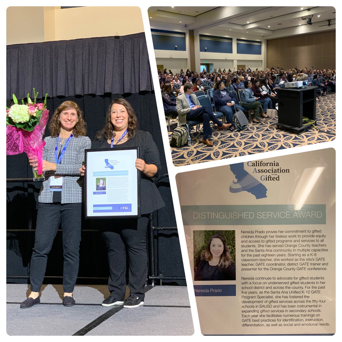 Congratulations Nery Prado for all of your work with giving equity and access to gifted communities! #CelebratingAllVoices <a href="/OCCGATE/">OCCGATE</a>