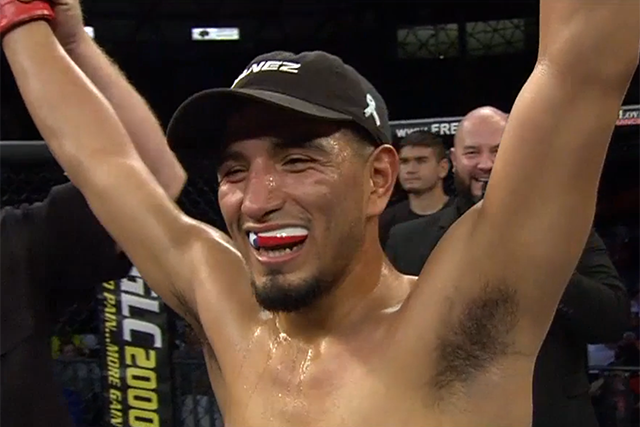 sherdogdotcom's tweet photo. Adrian Yanez Outlasts Kyle Estrada in Crackling Legacy Fighting Alliance 78 Main Event https://t.co/cYDlK7OyzI via
@bknapp52635 #LFA78 https://t.co/uWJIsecN6r