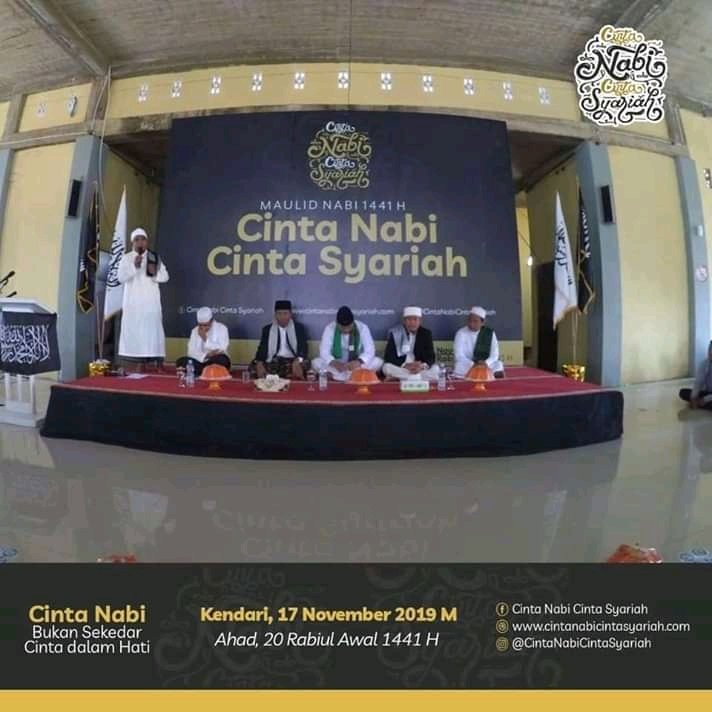 MMileneal's tweet photo. Maulid Nabi Muhammad SAW 1441

Kota Kendari

#CintaNabiCintaSyariah
#CintaNabiCintaUlama
#CNCSKendari https://t.co/k5DvgRW0he