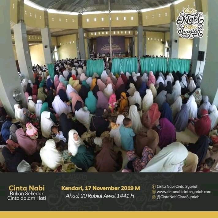 MMileneal's tweet photo. Maulid Nabi Muhammad SAW 1441

Kota Kendari

#CintaNabiCintaSyariah
#CintaNabiCintaUlama
#CNCSKendari https://t.co/k5DvgRW0he