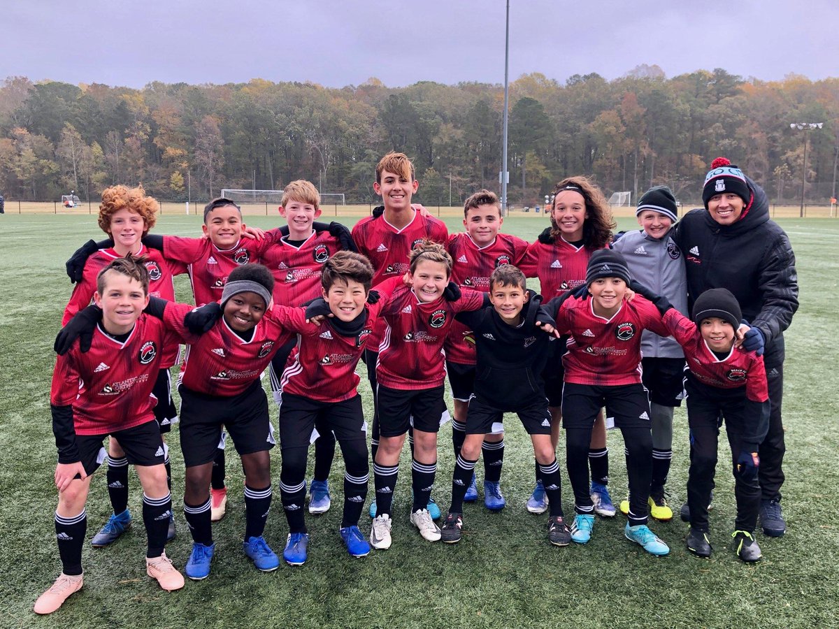 Beach FC U13 Boys Black 4-0 vs. Rush today. Good fall season, so far 6W - 1L at VSL Div 1S.
#welldoneboys