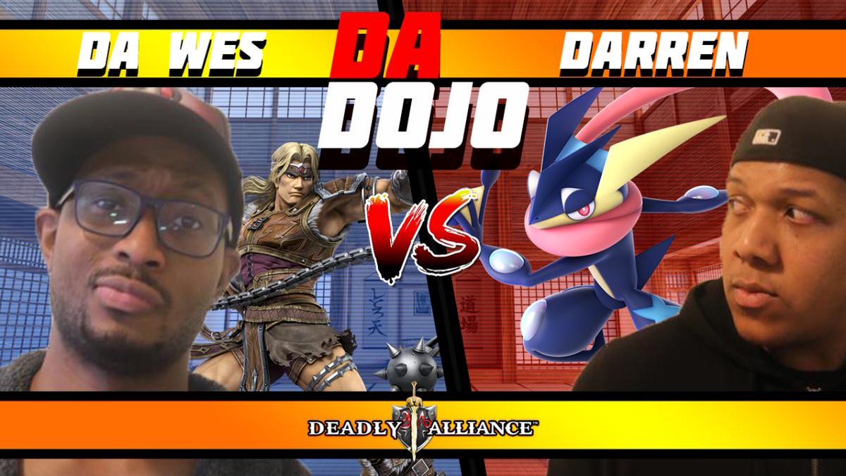 TeamDAsmash's tweet photo. DA DOJO# 1
@Legendarywes7
vs
@DHursthe1st
https://t.co/t2o5G0cYXx
#DADOJO
#SuperSmashBrosUltimate https://t.co/OXD6BVyCtE