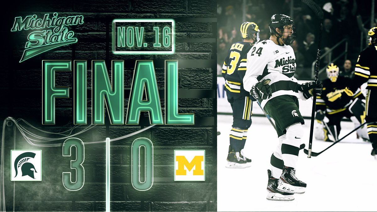 MSU_Hockey's tweet photo. SWEEP!!!! https://t.co/Um29YWBxFO
