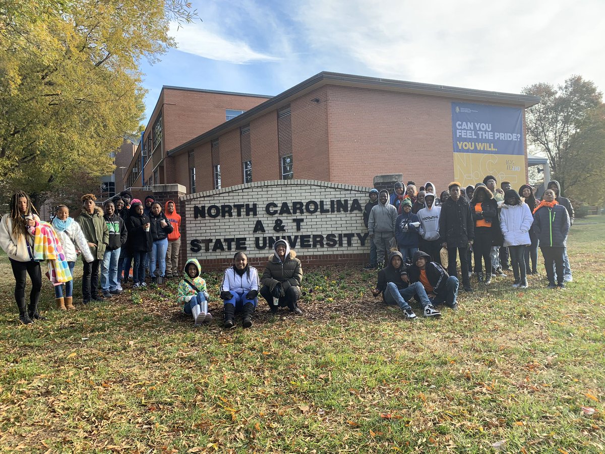 AVIDofLongleaf's tweet photo. TODAY WAS AWESOME! The cold weather kept us from enjoying a full tour so we will be back! @ncatsuaggies #AVID #WEARELIMITLESS #LMSAVID #COLLEGETOUR @LongleafMiddle @leap_principal https://t.co/cMtbcrHR6c
