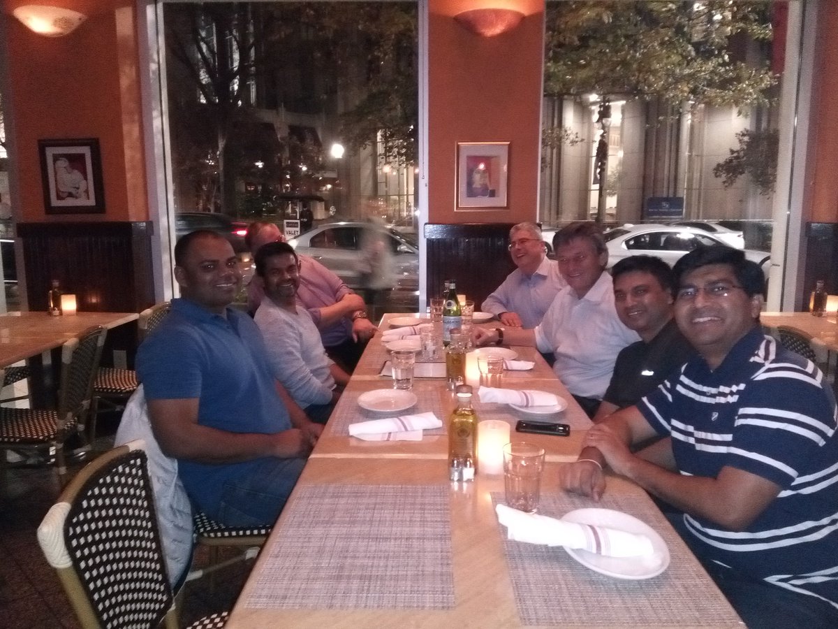 artjasso's tweet photo. Accenture, E&amp;Y and Pega celebrating prePromote at BOA
#LifeAtPega #PegaTraveller @Pega @AccentureOps @Accenture https://t.co/VTvRaqfMRe