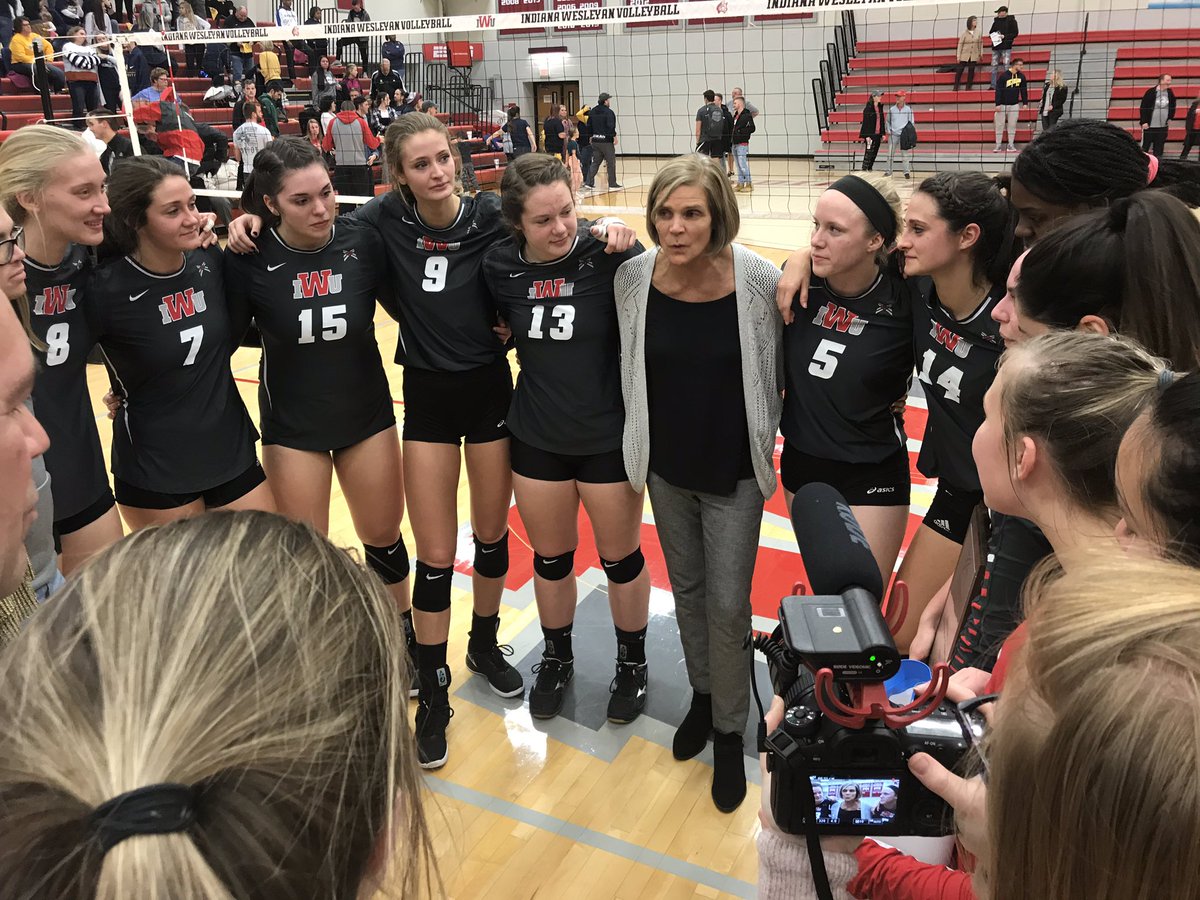 MarkDeMichael's tweet image. IWU Wildcat Volleyball..2019 Crossroads League Tourney Champs! On to Iowa for the NAIA National Championships! #IWUAthletics #MissionInAction #18teams1program