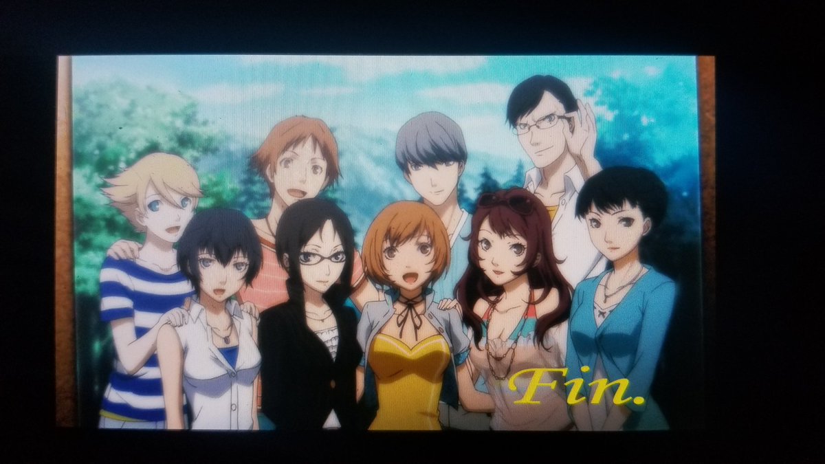 Persona 4 Golden was amazing! I knew people said that this game had the best cast of characters in the Persona series and they're not lying. If you have a vita, this game is a must have. Kanji is best girl.