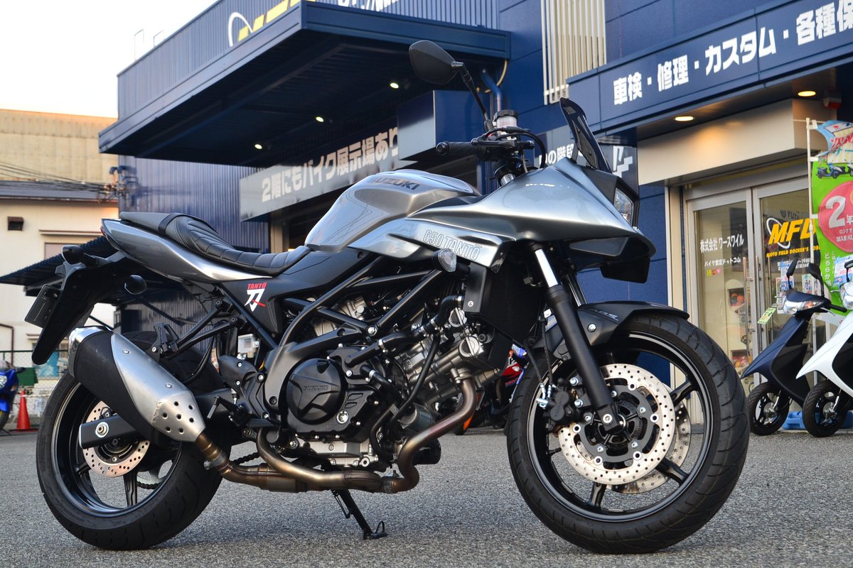 スズキ SV650/Xベースの短刀 最近また注文を頂く事が多くなって来まし