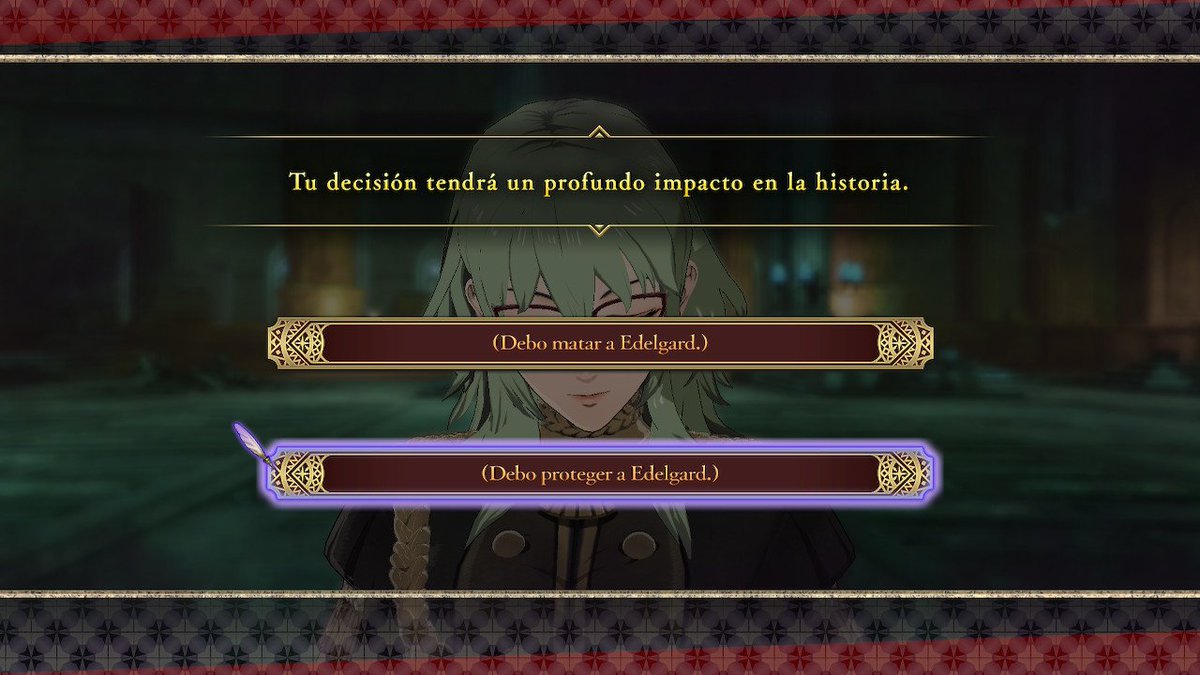 Welcome to the crimson flower! (again) #FireEmblem #ThreeHouses #NintendoSwitch