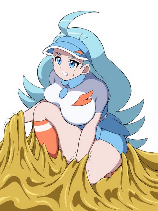 ネバネバに引っかかったカヒリさん 