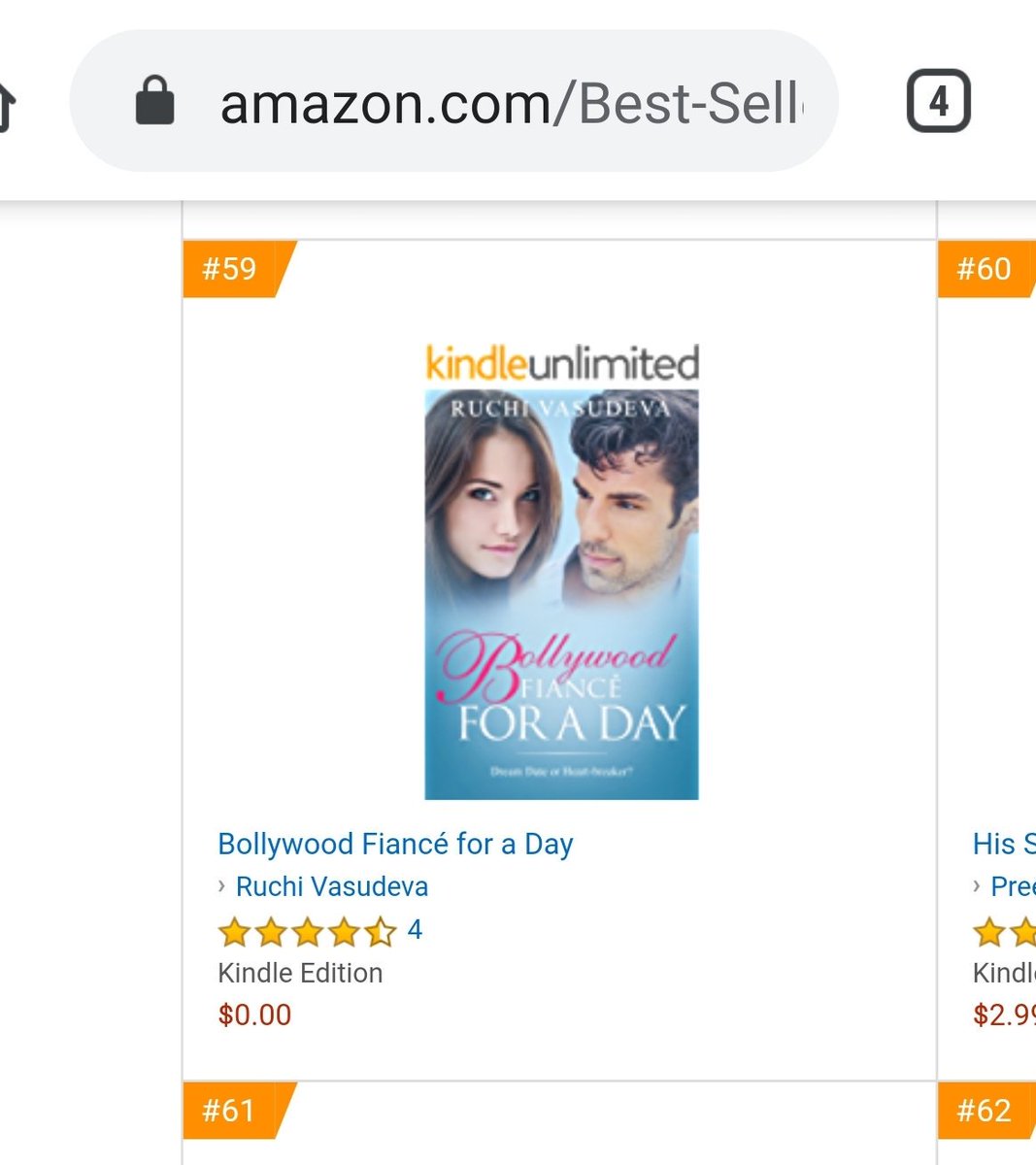 Ruchi_Vasudeva's tweet image. #freebookalert Download BFFAD for #free today 
What can possibly save you from cutting a sorry figure after being jilted by your very suitable fiancé? If you could secure a movie star as a replacement, it would be bound to still all the wagging tongues!
amazon.com/dp/B07C55BRFD