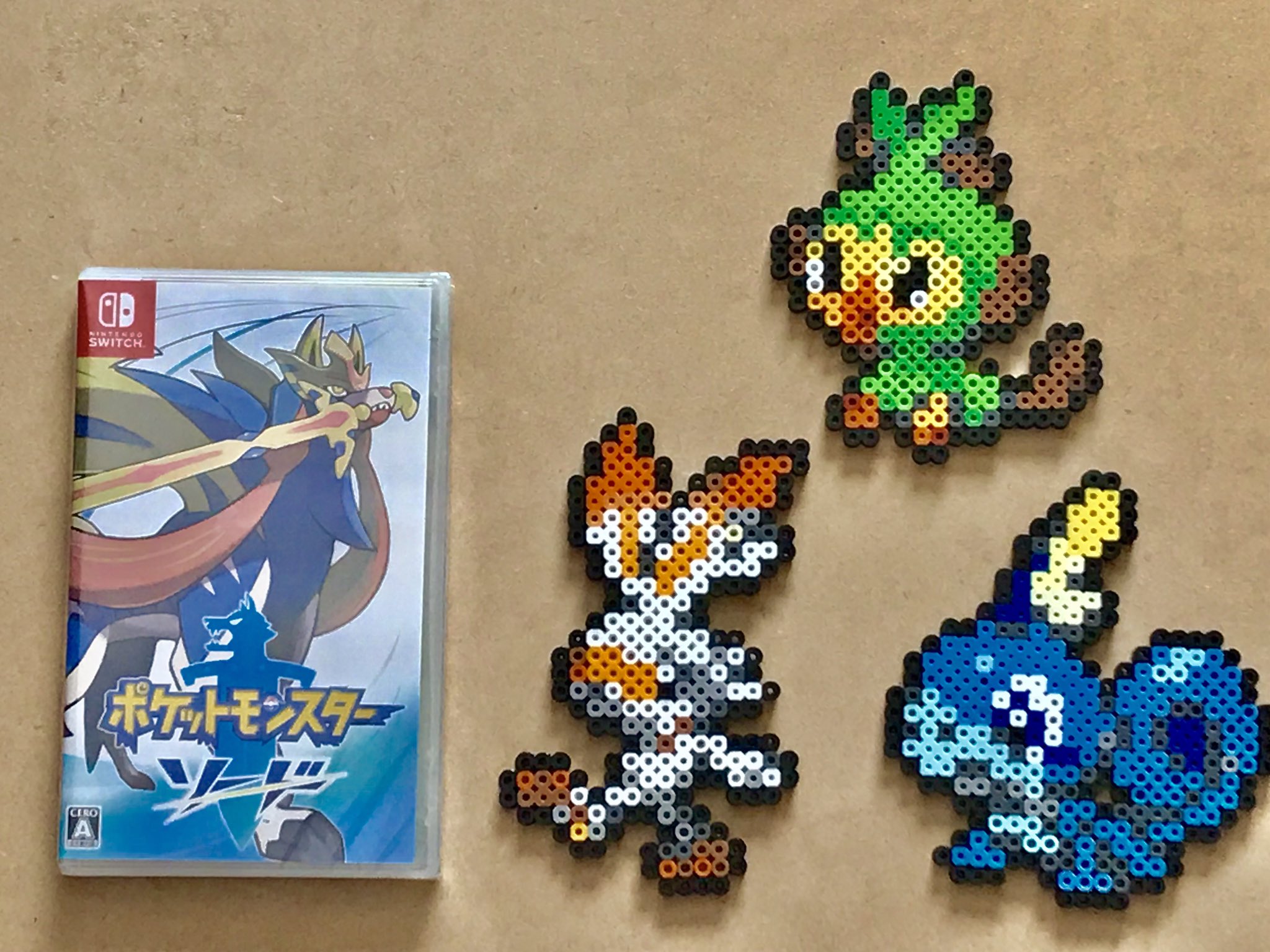 Sappoi さっぽい 立体アイロンビーズ アイロンビーズでポケットモンスターソードシールドの御三家作ってみました アイロンビーズ パーラービーズ ポケモンソードシールド Sappoi さっぽい 立体アイロンビーズ アイロンビーズでポケットモンスターソードシールドの御三家作ってみました アイロンビーズ パーラービーズ ポケモンソードシールド