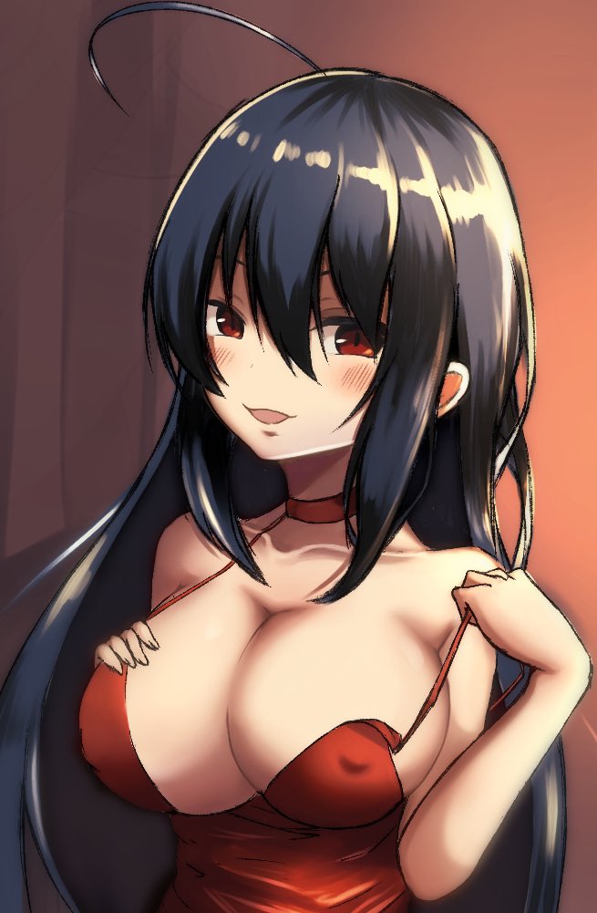 #アズールレーン
「大鳳を食べちゃいます?♡」 