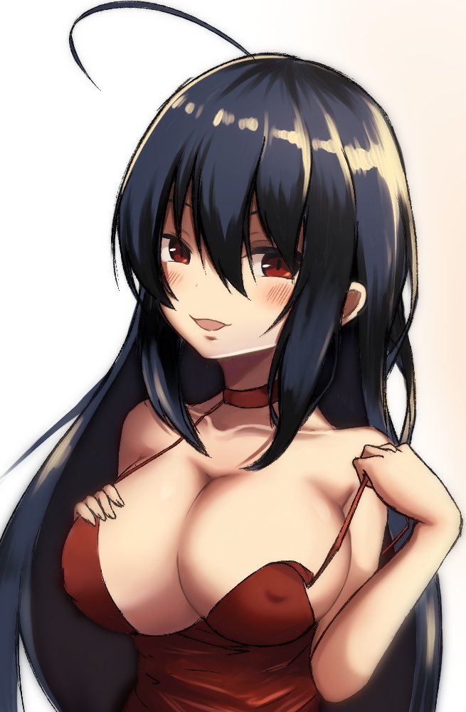 #アズールレーン
「大鳳を食べちゃいます?♡」 