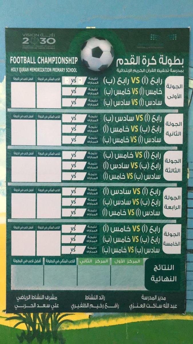 ب/ تحفيظ القرآن وبرنامج الأمل tweet media