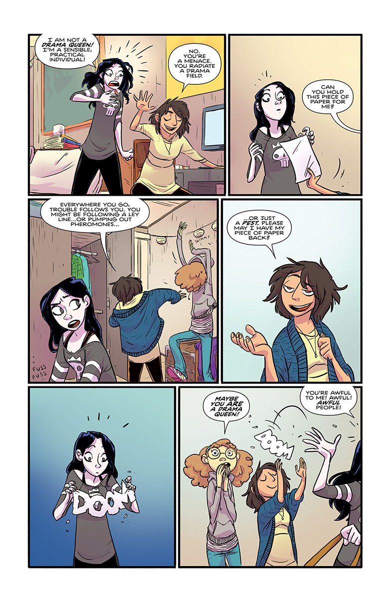 32. GIANT DAYSBy  @badmachinery,  @lbtreiman,  @smashpansy,  @CampbellLetters,  @DoctorKara,  @shanito and  @JasAmiriTo quote  @slicedfriedgold, this is the perfect "hang-out" comic and is to comics what Michael Schur shows are to television.In short, it's too good not to read!