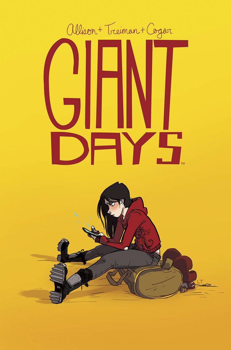 32. GIANT DAYSBy  @badmachinery,  @lbtreiman,  @smashpansy,  @CampbellLetters,  @DoctorKara,  @shanito and  @JasAmiriTo quote  @slicedfriedgold, this is the perfect "hang-out" comic and is to comics what Michael Schur shows are to television.In short, it's too good not to read!