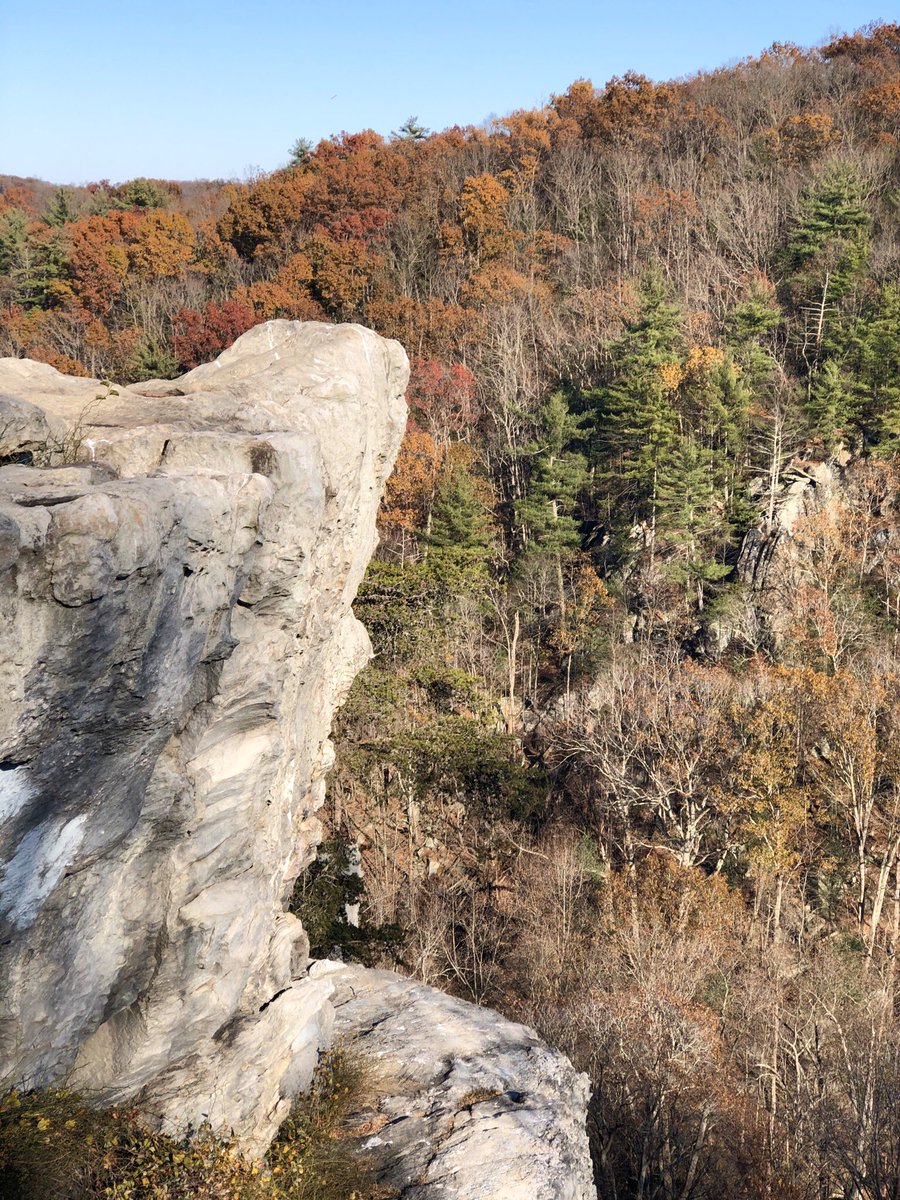 MrsDonatoGV's tweet photo. Cool rock formations at Rocks State Park in MD. Legend says the King & Queen Seat was a ceremonial gathering place for the Susquehannock Indians. #hiking #nature #geology #rocksstatepark #maryland https://t.co/yAATvXe9vi