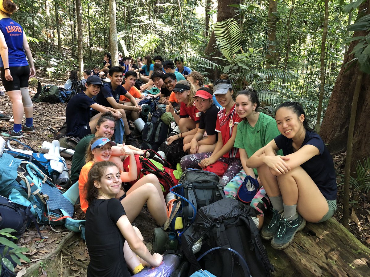 All Silver Students successfully off the mountain...leaving Gunung Ledang now after an efficient morning! Current ETA at Garden 3-3.30pm #GISLearning