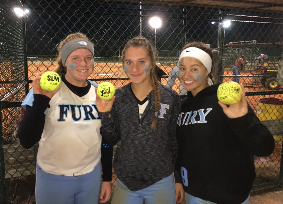 2022Fury's tweet photo. FURY came swinging today!  @ChangTaelor and @HatfieldJacey went yard and @annab_ellis got a Big Grand Slam! Back at it the morning. https://t.co/CgSb3WTJ9E