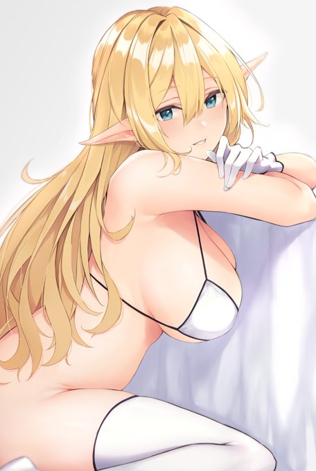 ちなみに最近よく描いてた優しくていい匂いのする金髪巨乳えるふのお姉さんがレティシアさんです…っ!!優しくていい匂いのするすべすべお肌の金髪巨乳えるふのお姉さんといちゃこらしたい… 