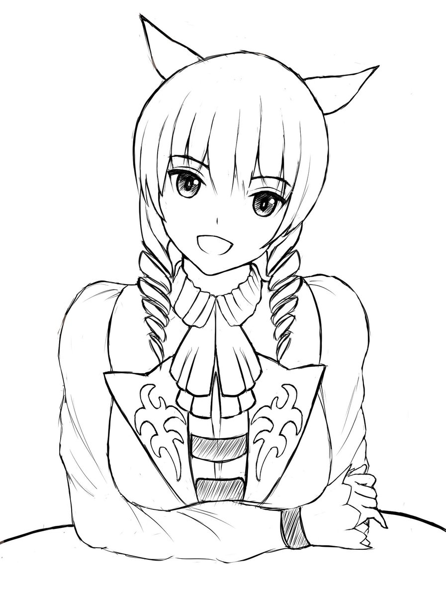 ティスタバイちゃん落書き 