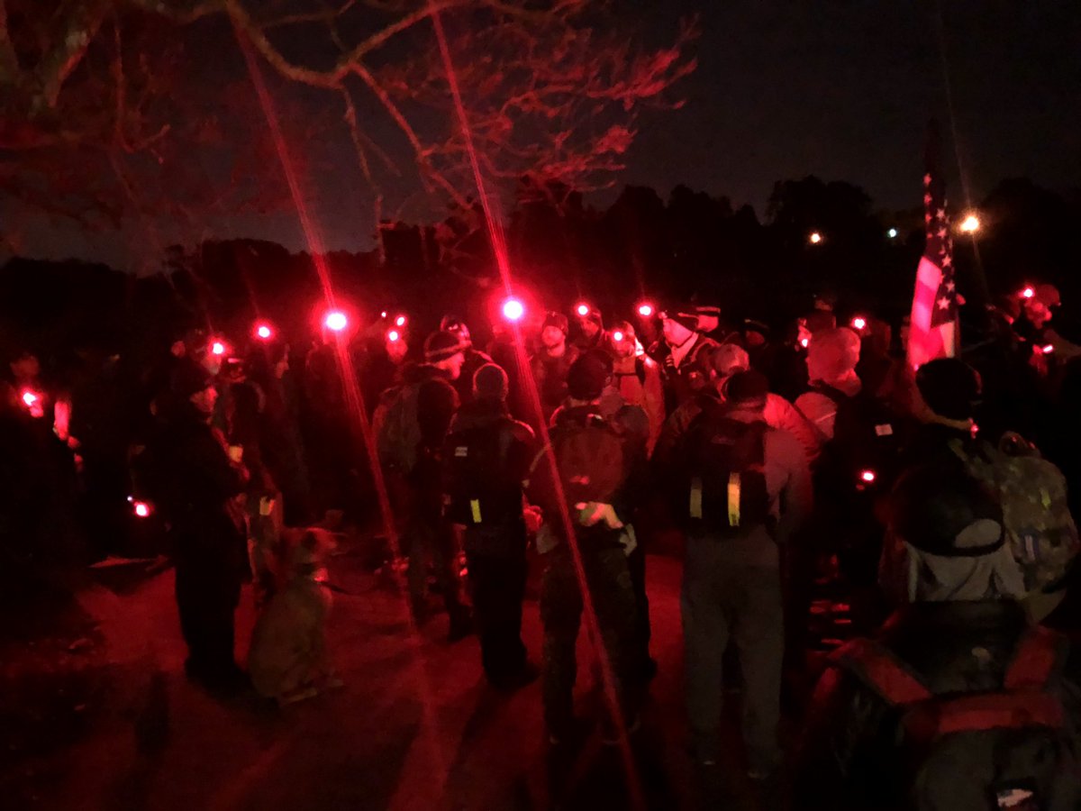 Half way point of Pinehurst @F3GrowRuck and where better to pause then at Pinehurst #2 at the Cradle!  #HIM are doing fantastic and the Cadres are helping them grow. <a href="/F3Nation/">F3</a>