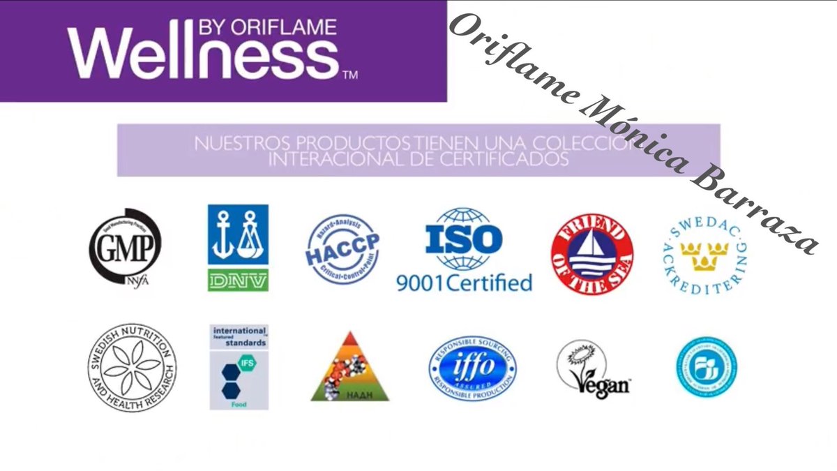 PatrocinioMLM's tweet image. Sabias que nuestra línea Wellness tiene una colección de certificaciones internacionales ☝🏻👏🏻 es la mejor y punto!!! 🤗