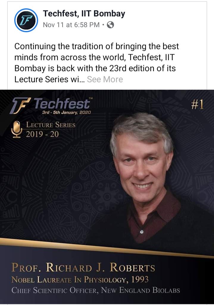 myselfshubhendu's tweet image. Lecture announcement....

@Techfest_IITB 
#Techfest2020 
#TechfestIITB