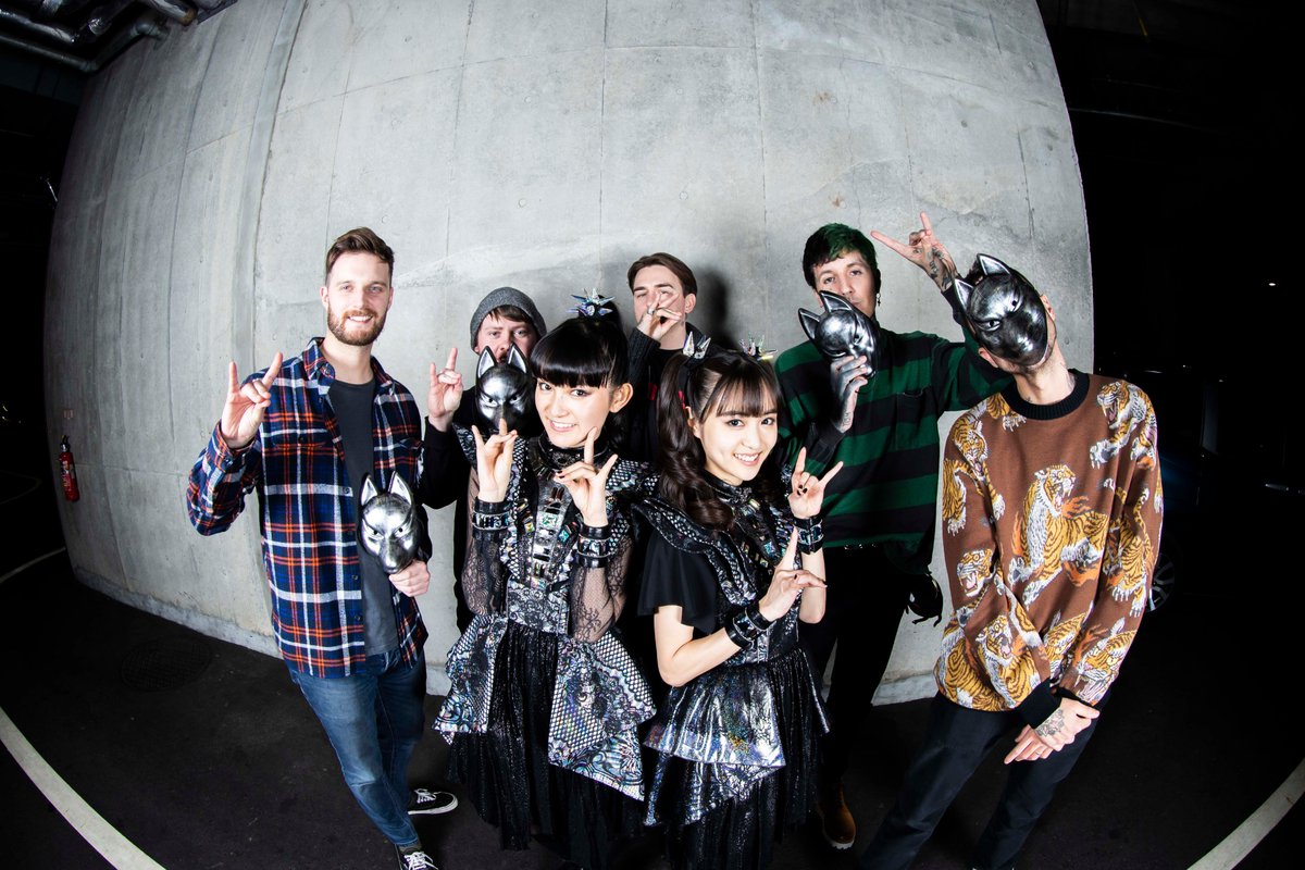 Babymetal ついにスペシャルゲスト Bring Me The Horizon とのjapanツアーがスタートしました Very Excited To Welcome Our Special Guest Bring Me The Horizon On Our Japan Tour Babymetal Metalgalaxy Japan Bmth T Co Kiwfugoado