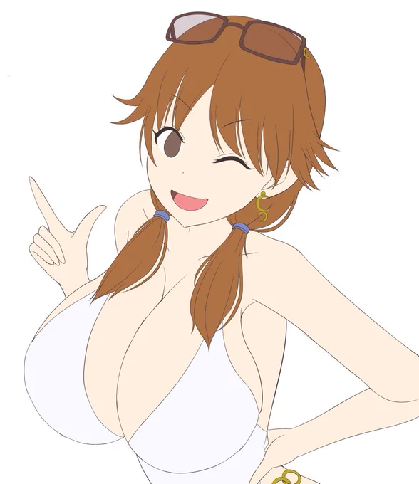 早苗さん描いてる 